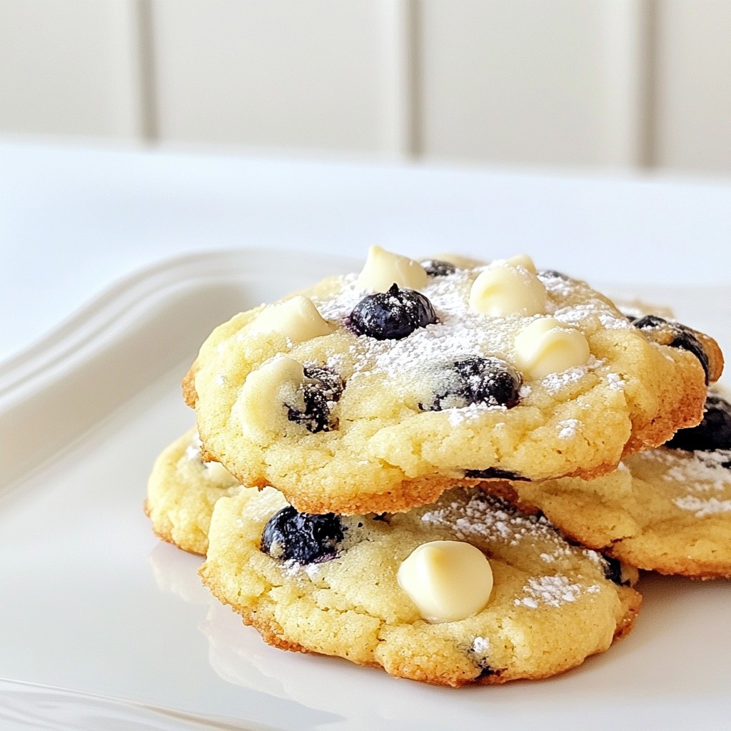 Blueberry Cheesecake Cookies Delightful and Easy Treat