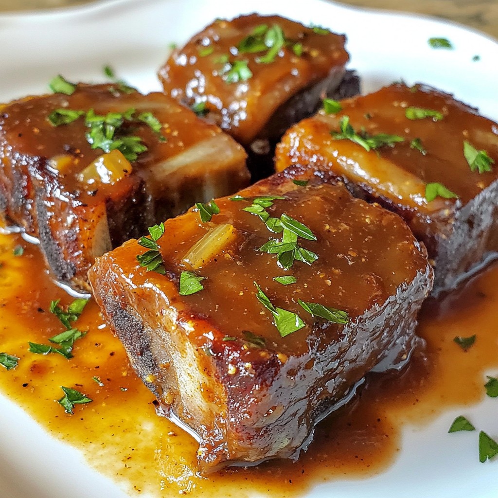 Spicy BBQ Beef Short Ribs Flavorful and Easy Recipe