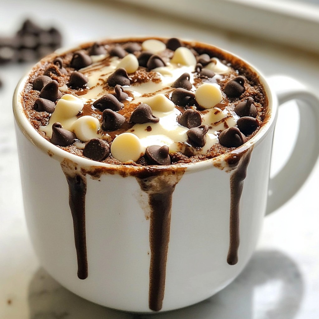 Triple Chocolate Mug Cake Rich and Easy Dessert Recipe
