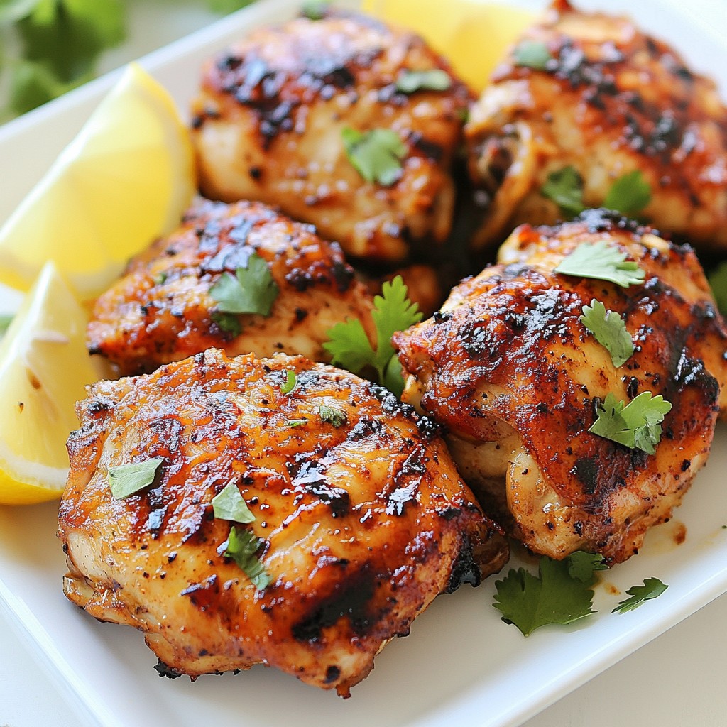Spicy Yogurt Marinated Grilled Chicken Delight