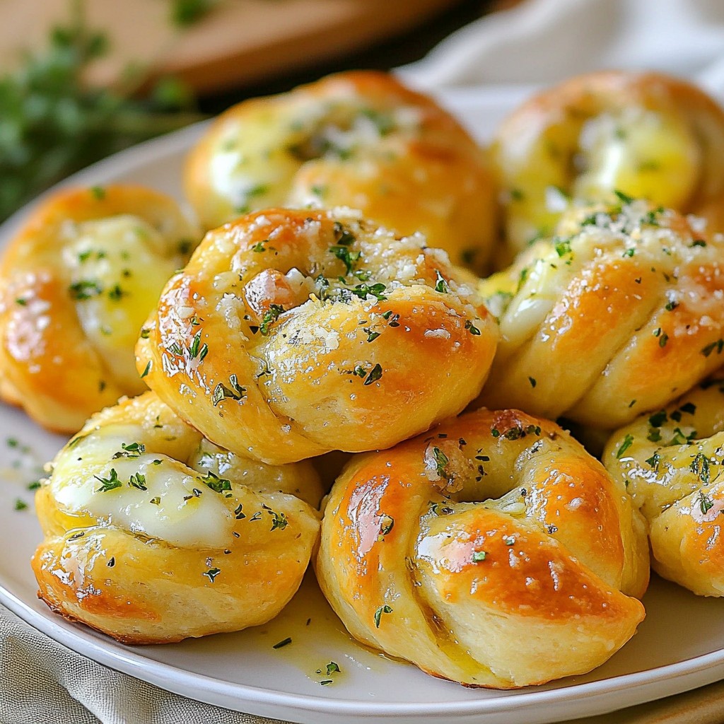 Buttery Garlic Knots Simple and Flavorful Delight