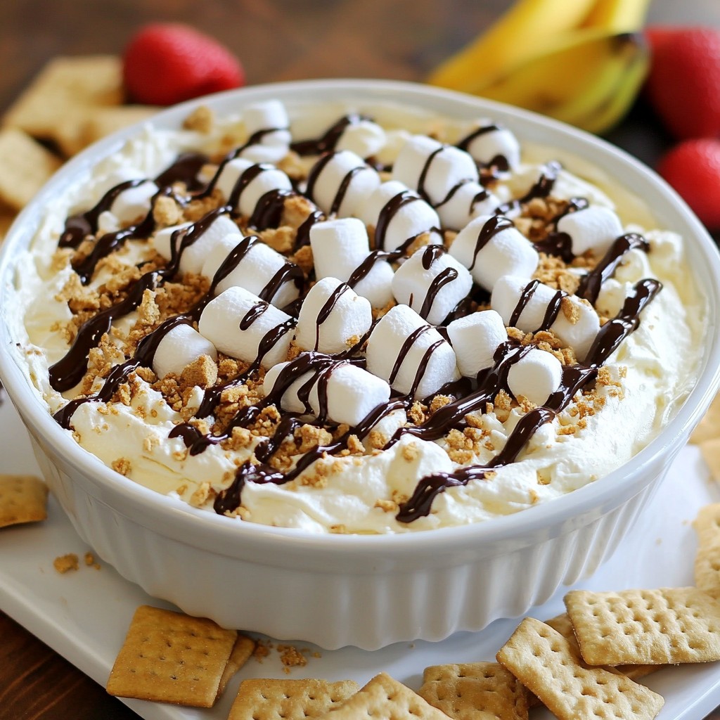 S'mores Cheesecake Dip Irresistible Party Delight