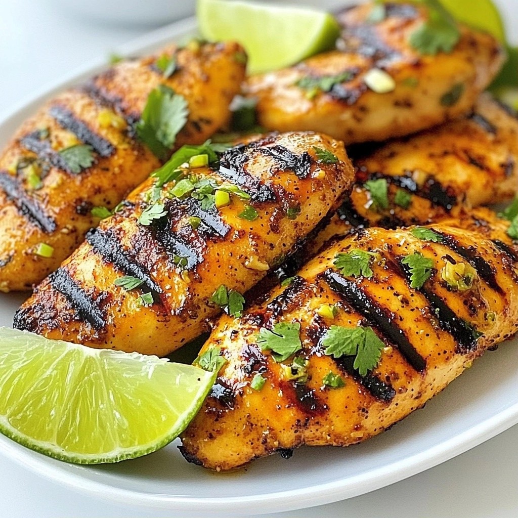 Grilled Paprika Lime Chicken Tenders Irresistible Flavor