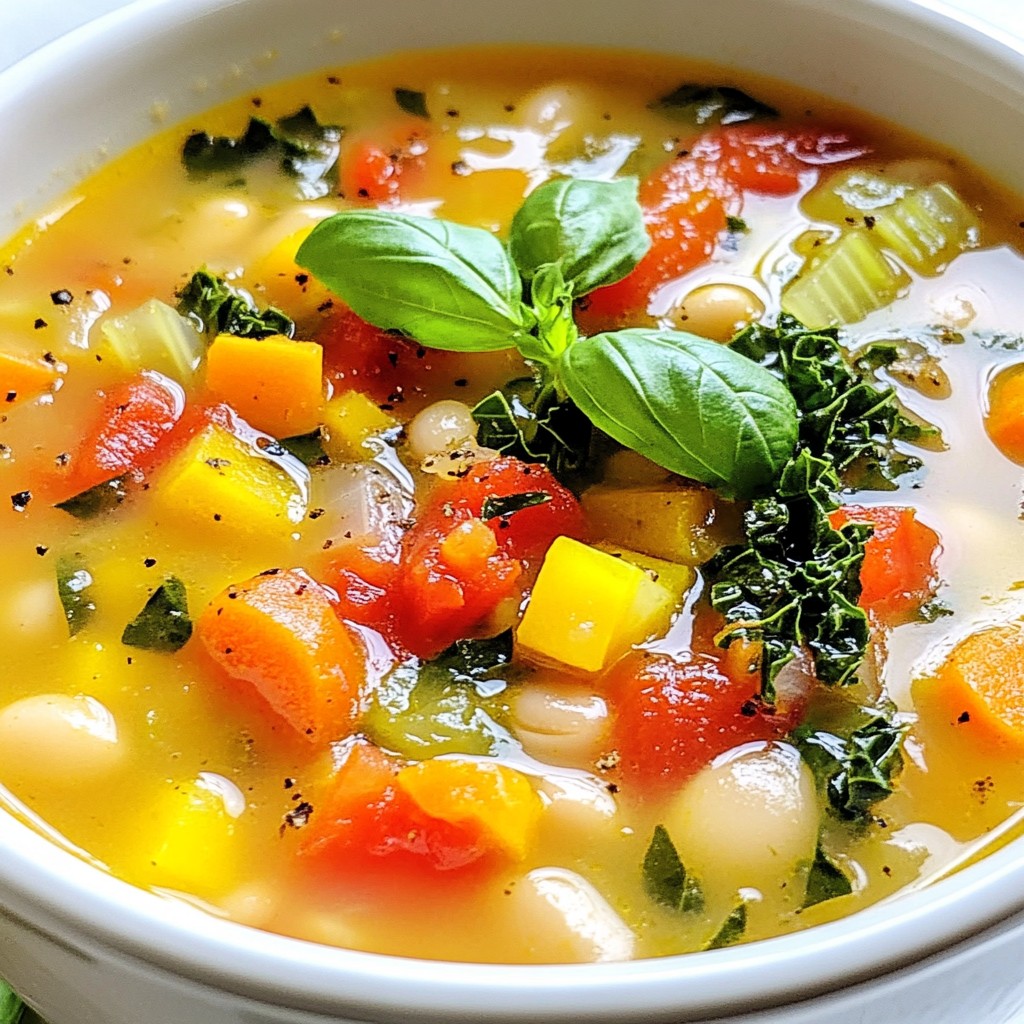 Tuscan White Bean Soup Simple and Flavorful Meal