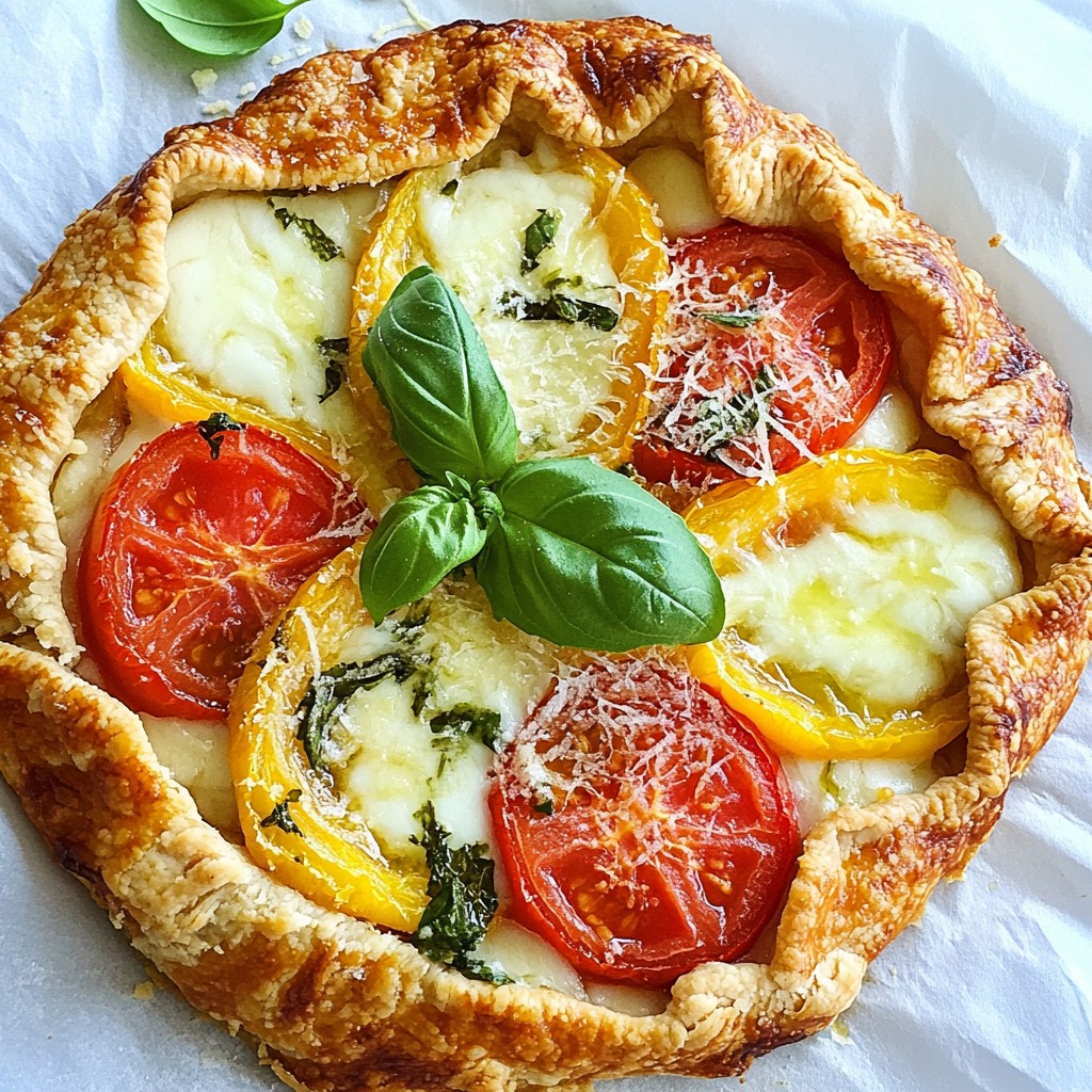 Rustic Tomato Galette Delightful and Easy Recipe