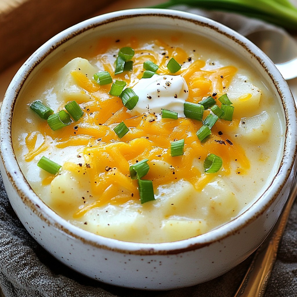 Loaded Baked Potato Soup Hearty and Comforting Recipe