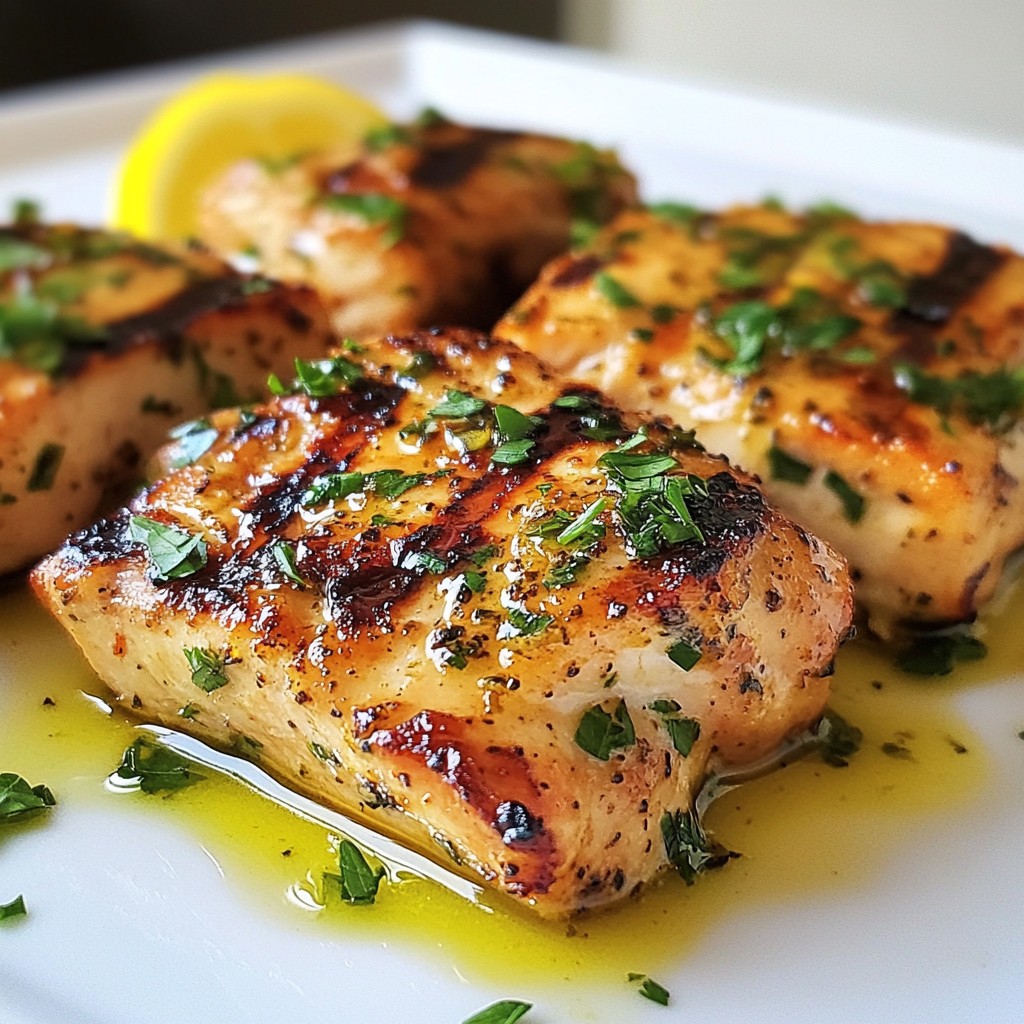 Zesty Lemon Herb Grilled Chicken Flavorful and Easy