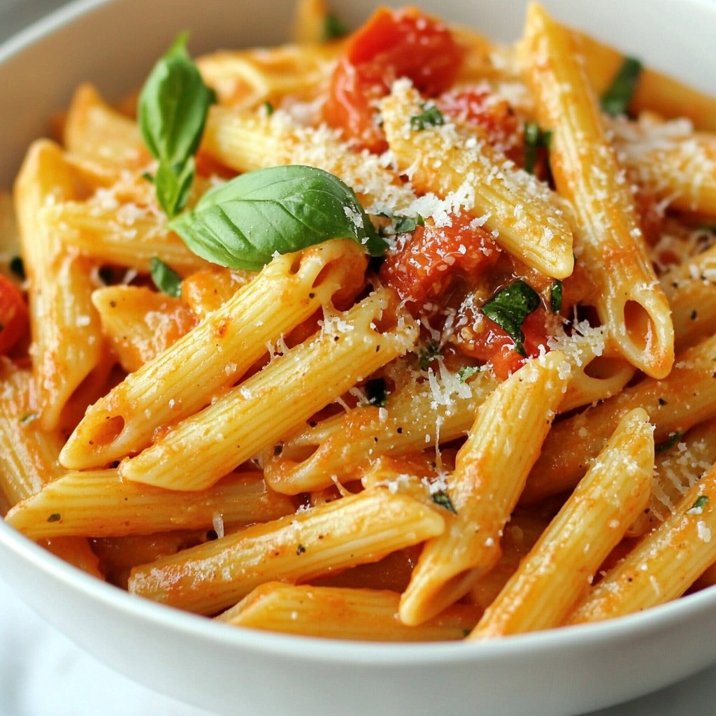 One Pot Creamy Tomato Basil Pasta Delightful Recipe