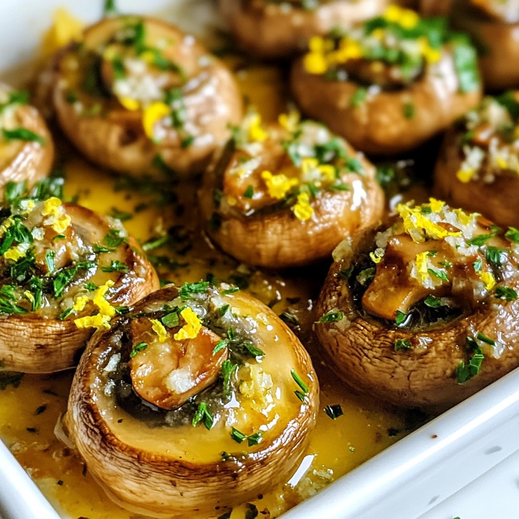 Garlic Butter Mushrooms Simple and Flavorful Recipe