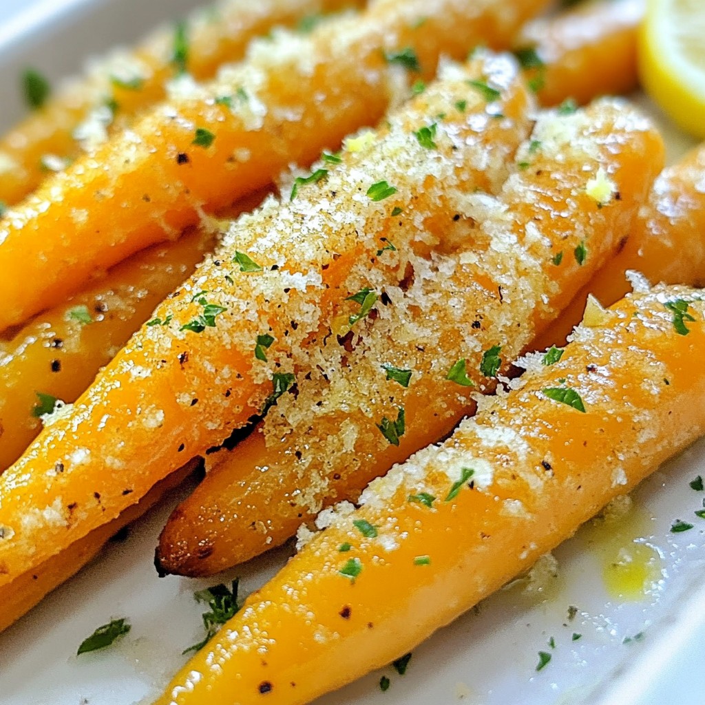 Garlic Parmesan Air Fryer Carrots Simple and Tasty Dish