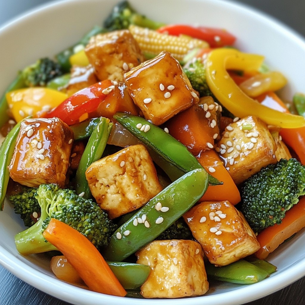 Teriyaki Veggie Stir Fry Flavorful and Healthy Dish