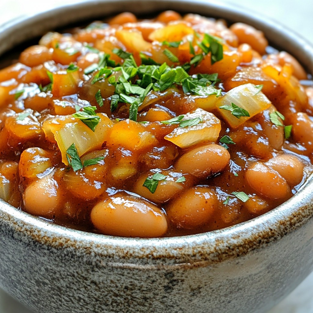 Smokey BBQ Baked Beans Flavorful and Easy Recipe