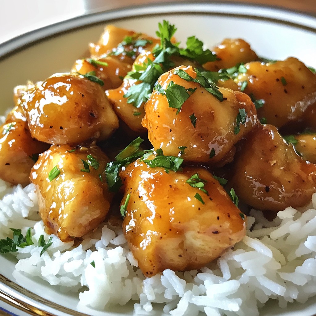 Honey Garlic Butter Chicken Bites Flavorful and Easy