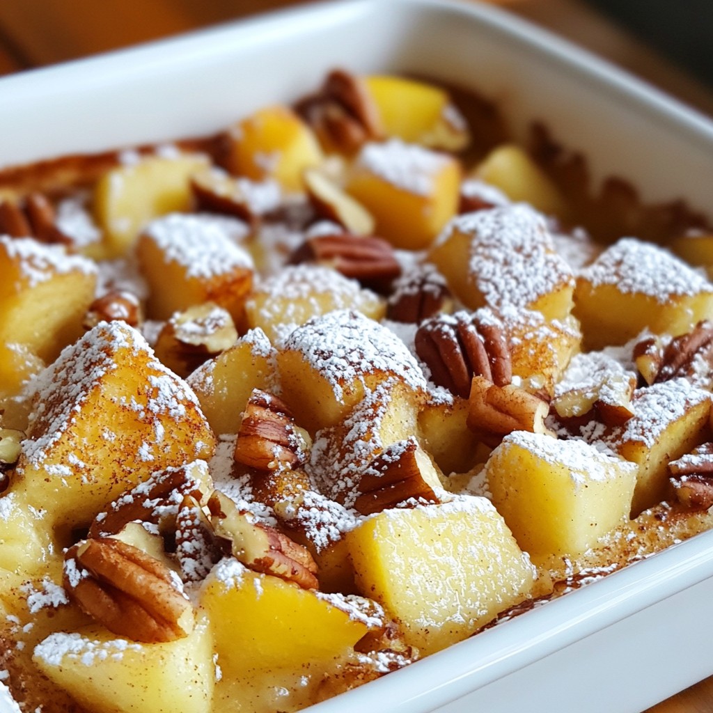 Apple Cinnamon French Toast Bake Simple and Tasty Treat