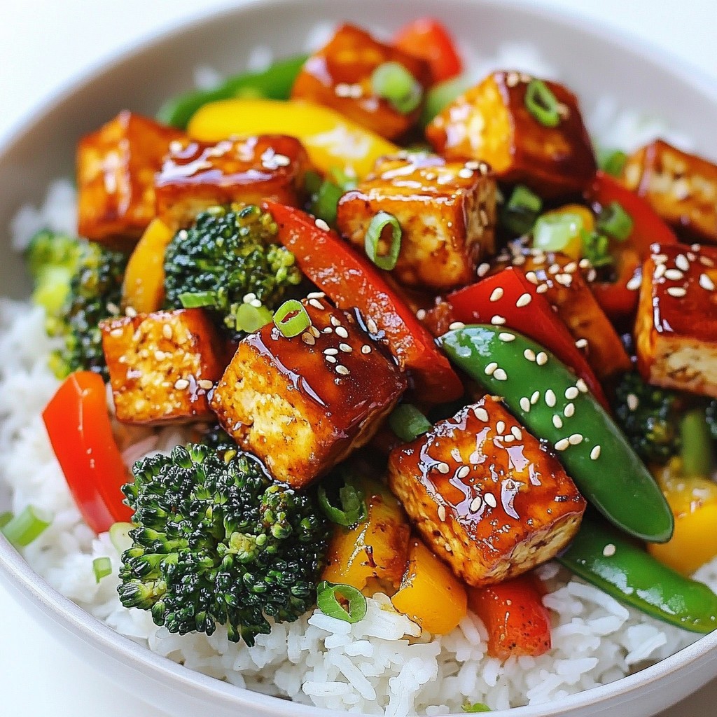 Teriyaki Tofu Stir-Fry Quick and Flavorful Recipe