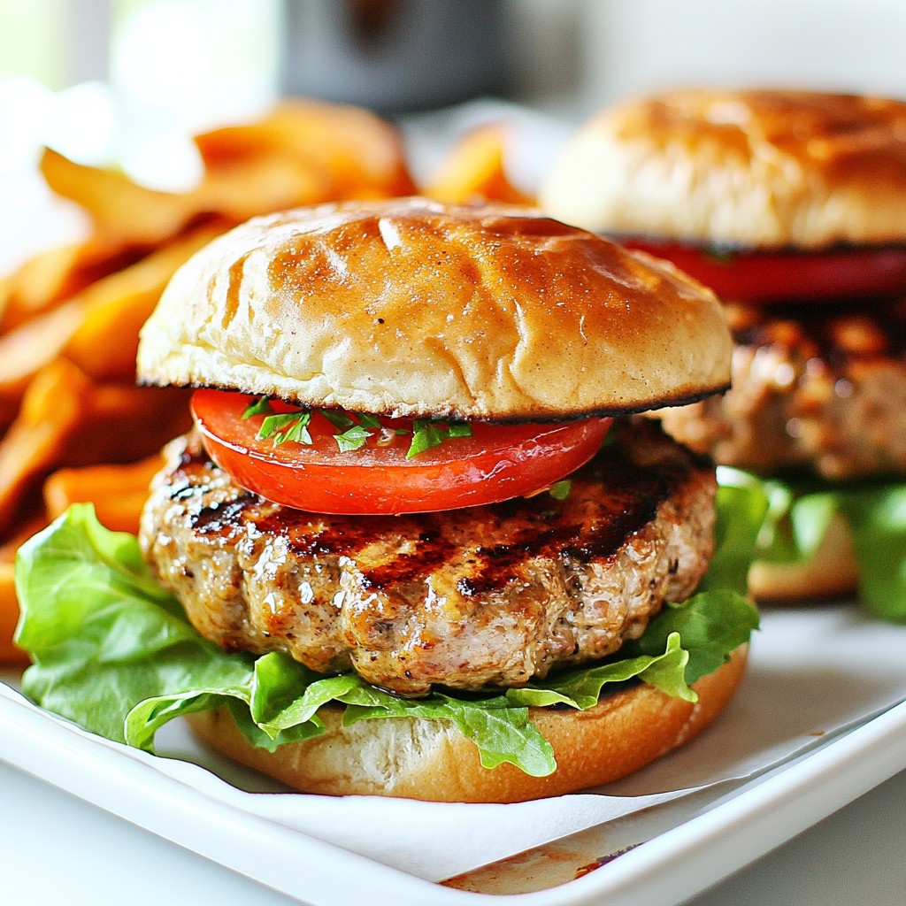 Juicy Grilled Turkey Burgers Flavorful and Simple Recipe