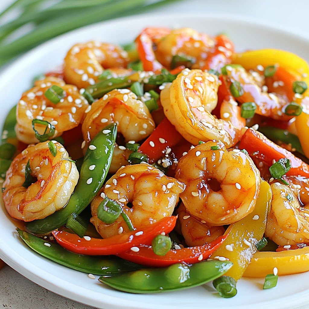Honey Garlic Shrimp Stir Fry Quick and Flavorful Meal