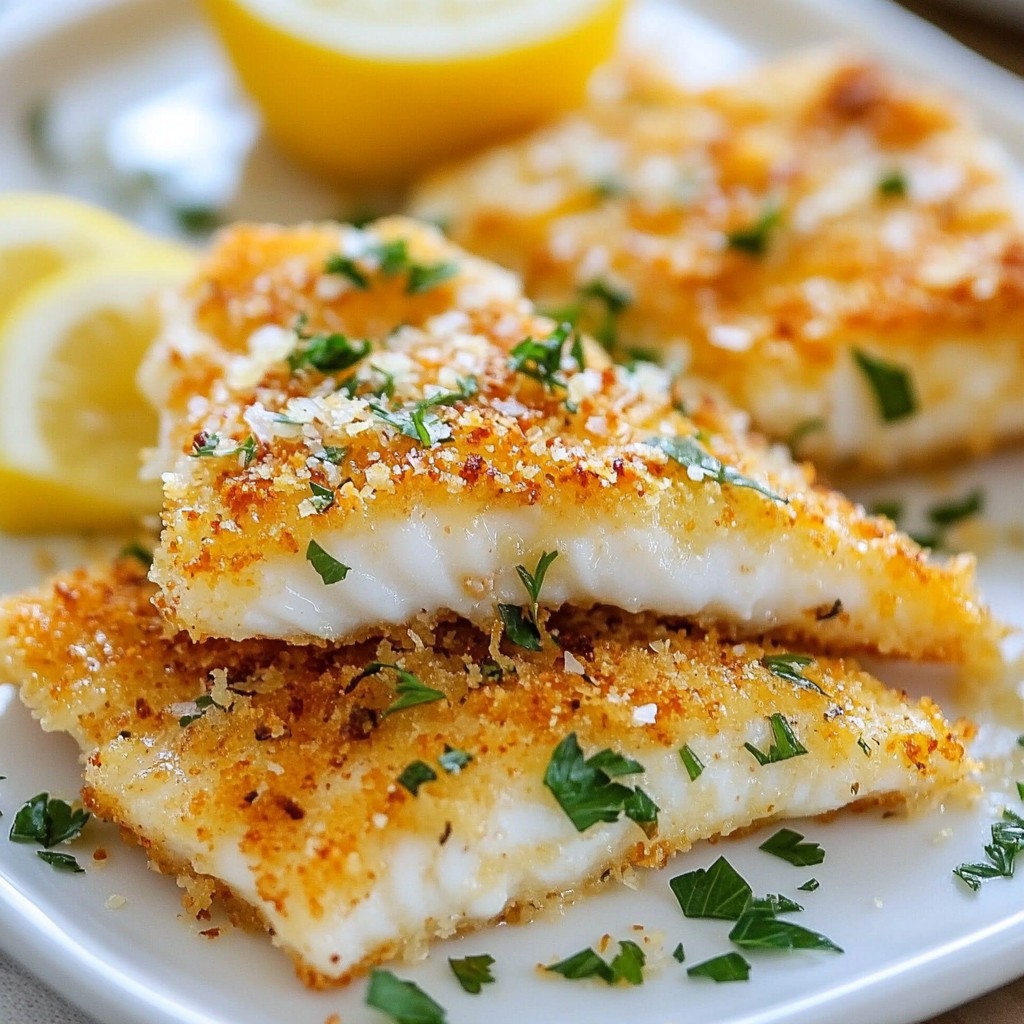 Parmesan Crusted Tilapia Simple and Tasty Recipe