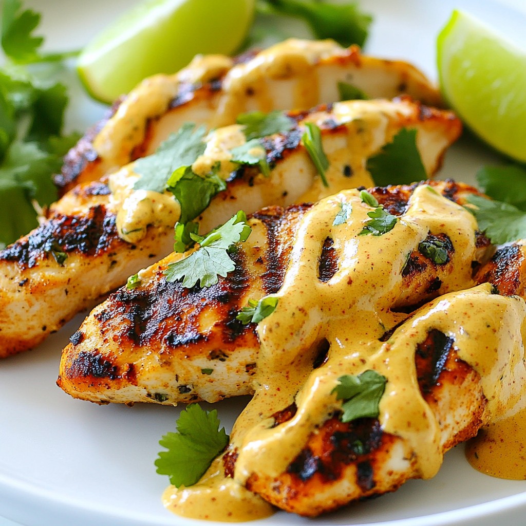 Spicy Grilled Chicken Tenders with Chipotle Sauce Recipe