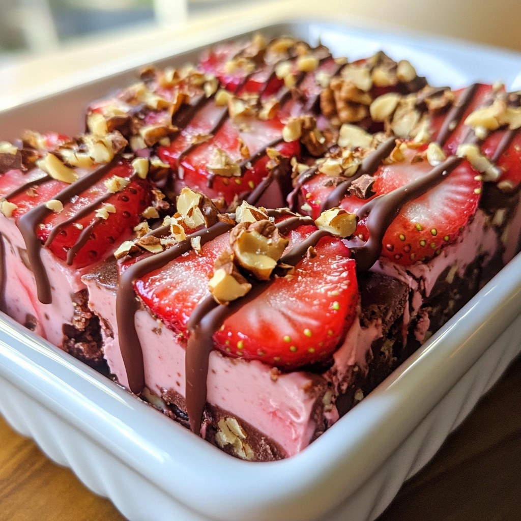 Chocolate Covered Strawberry Fudge Delightful Treat