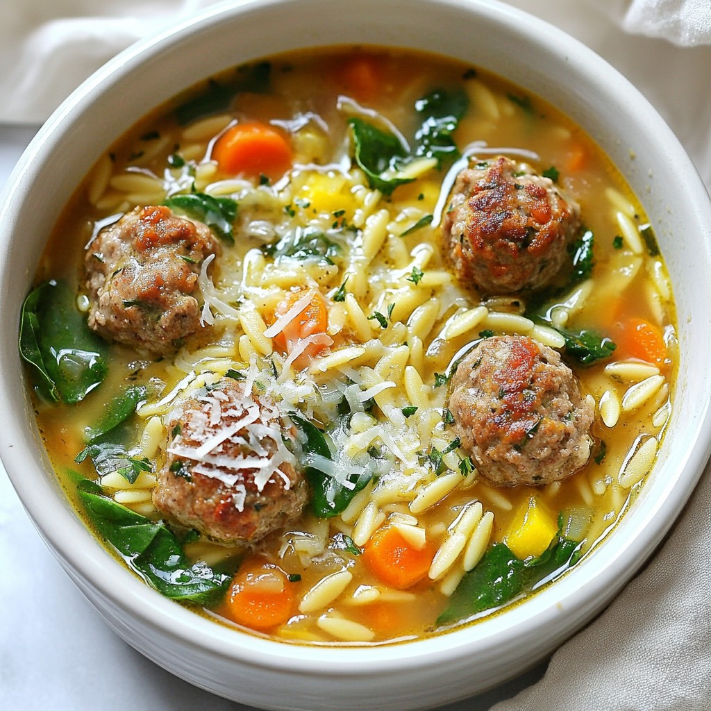 Italian Wedding Soup Hearty and Flavorful Comfort