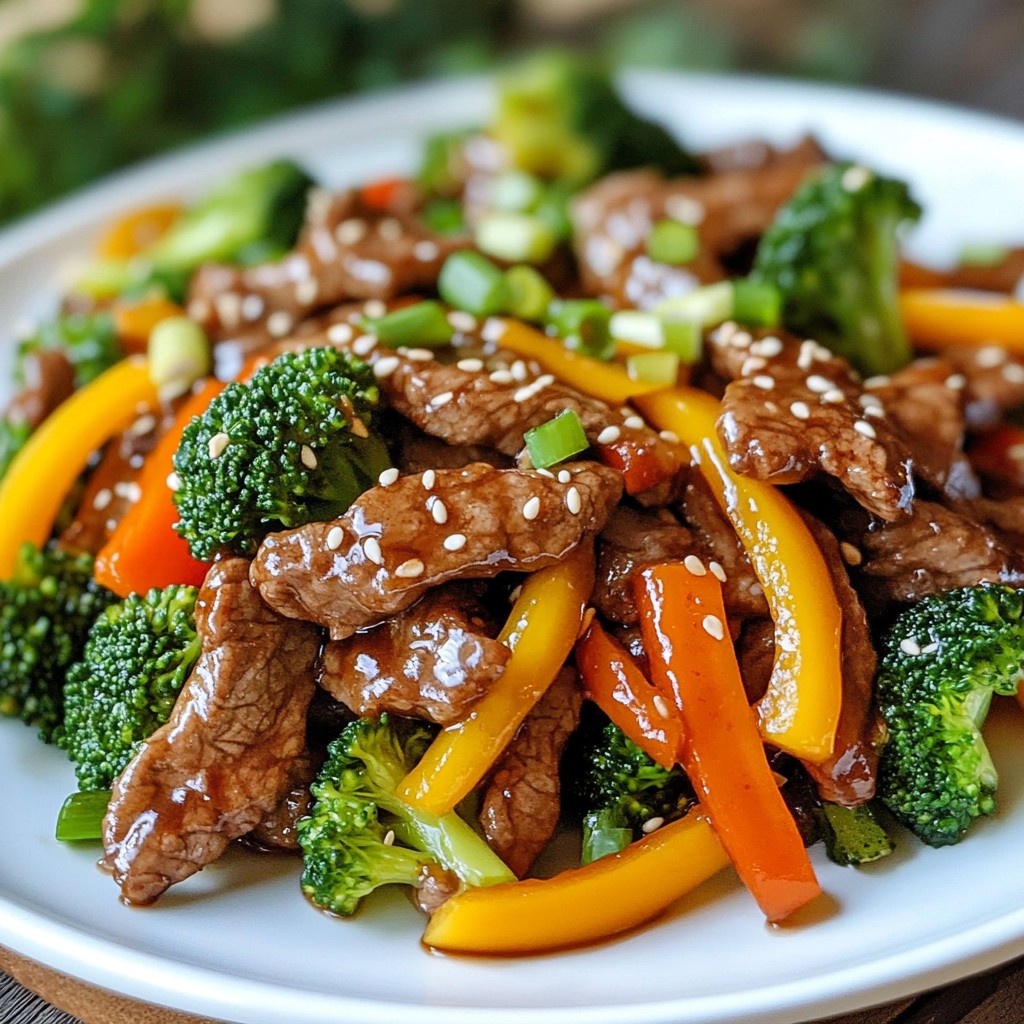 Teriyaki Beef Stir-Fry Quick and Tasty Dinner Idea