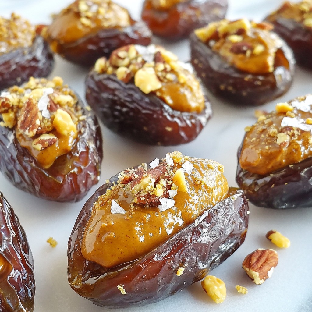 Peanut Butter Stuffed Dates Irresistible Healthy Treat
