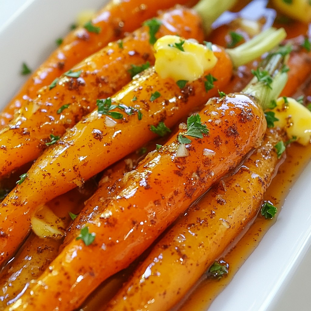 Maple Glazed Carrots Savory and Sweet Delight