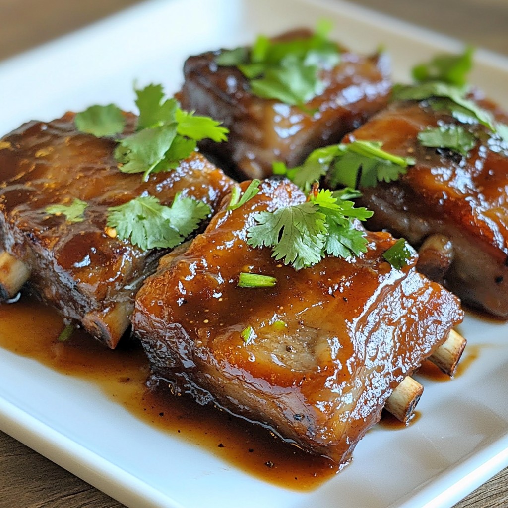 Spicy BBQ Beef Short Ribs Flavorful Grilling Delight