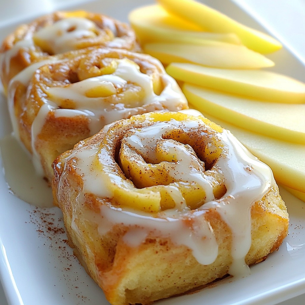 Apple Pie Cinnamon Rolls Tasty and Simple Treat