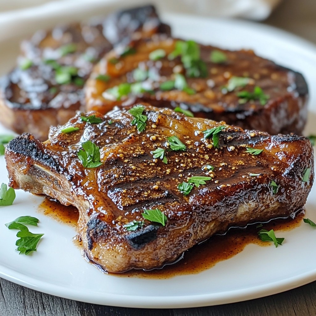 Smoky BBQ Beef Ribeye Steaks Flavorful Grilling Recipe