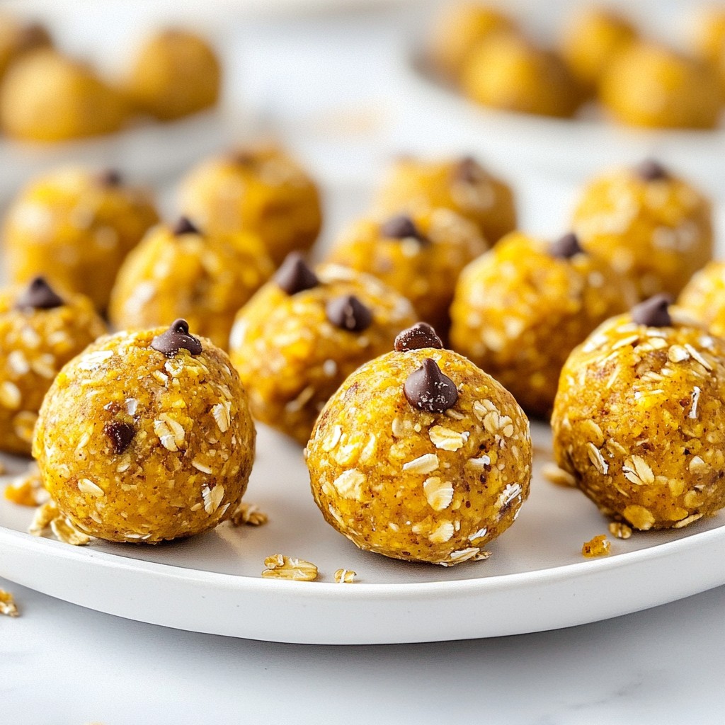 Pumpkin Spice Energy Balls Nourishing Snack Idea
