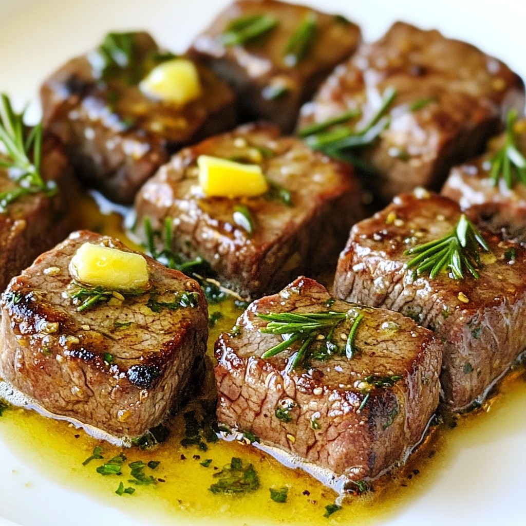 Garlic Butter Steak Bites Savory and Quick Recipe