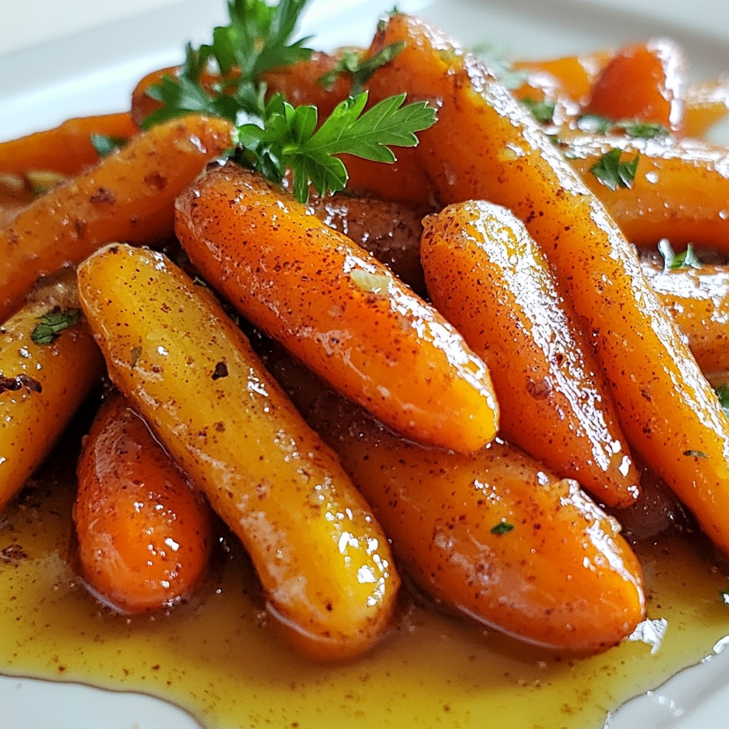Maple Glazed Carrots Tasty Side Dish Recipe