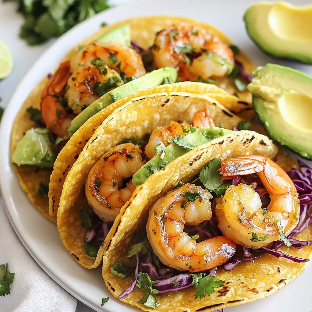 Cilantro Lime Shrimp Tacos Flavorful and Fresh Meal