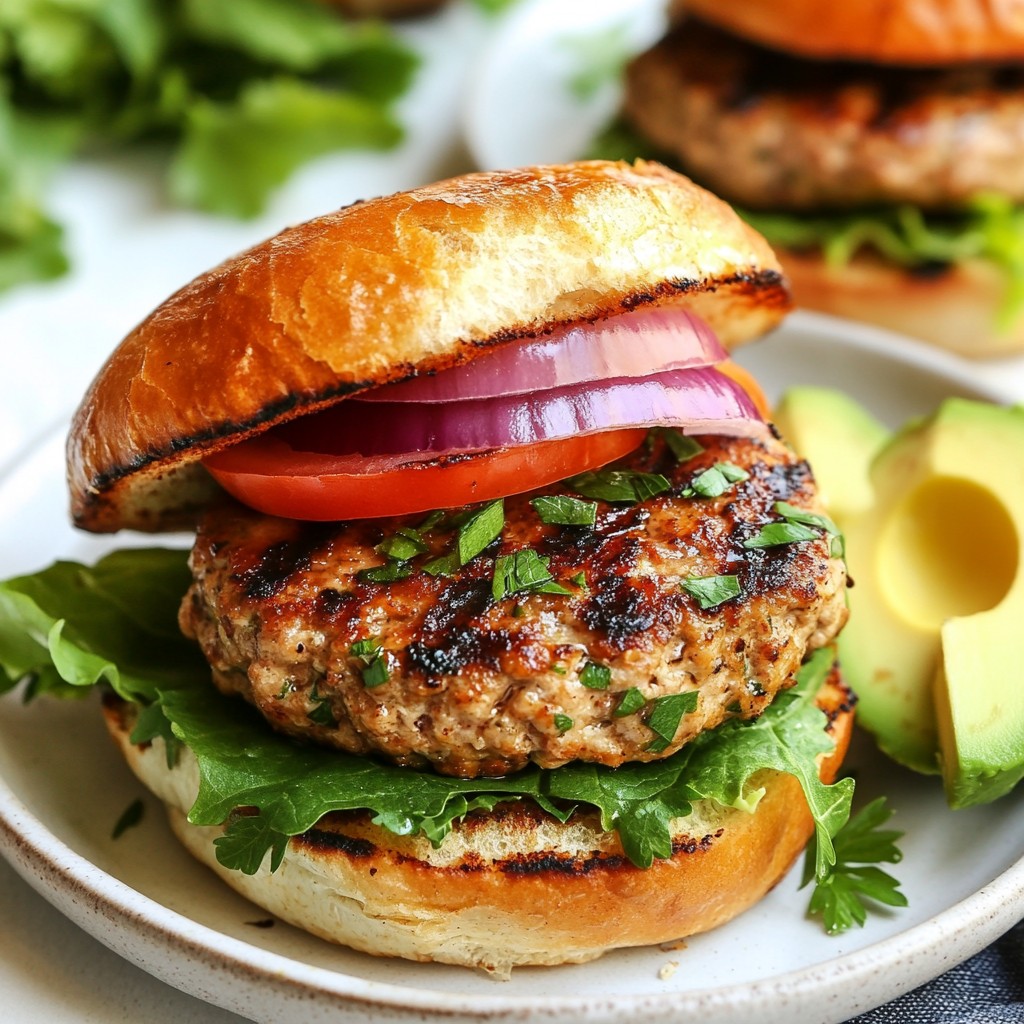 Juicy Grilled Turkey Burgers Flavorful and Easy Meal