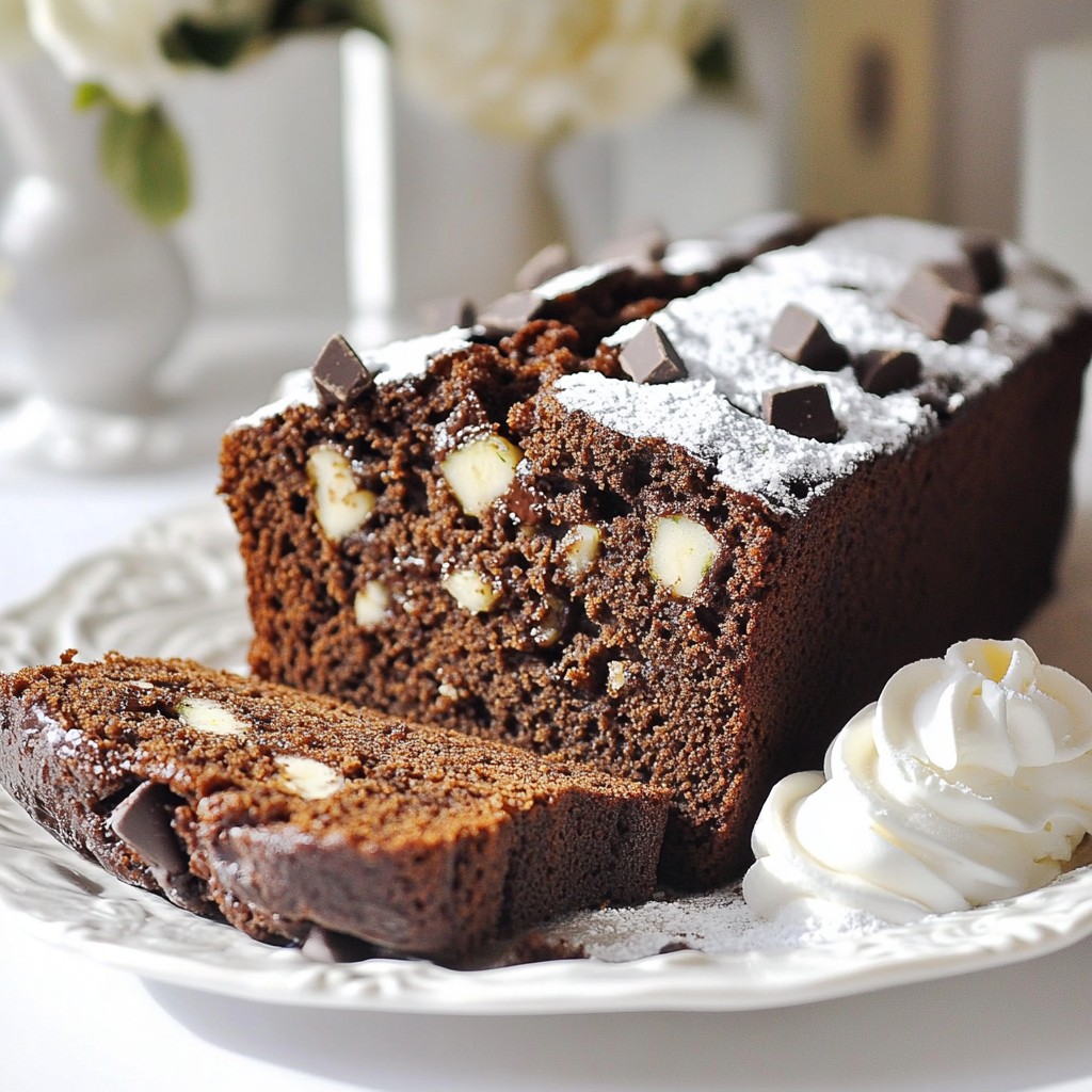 Triple Chocolate Zucchini Bread Deliciously Moist Treat