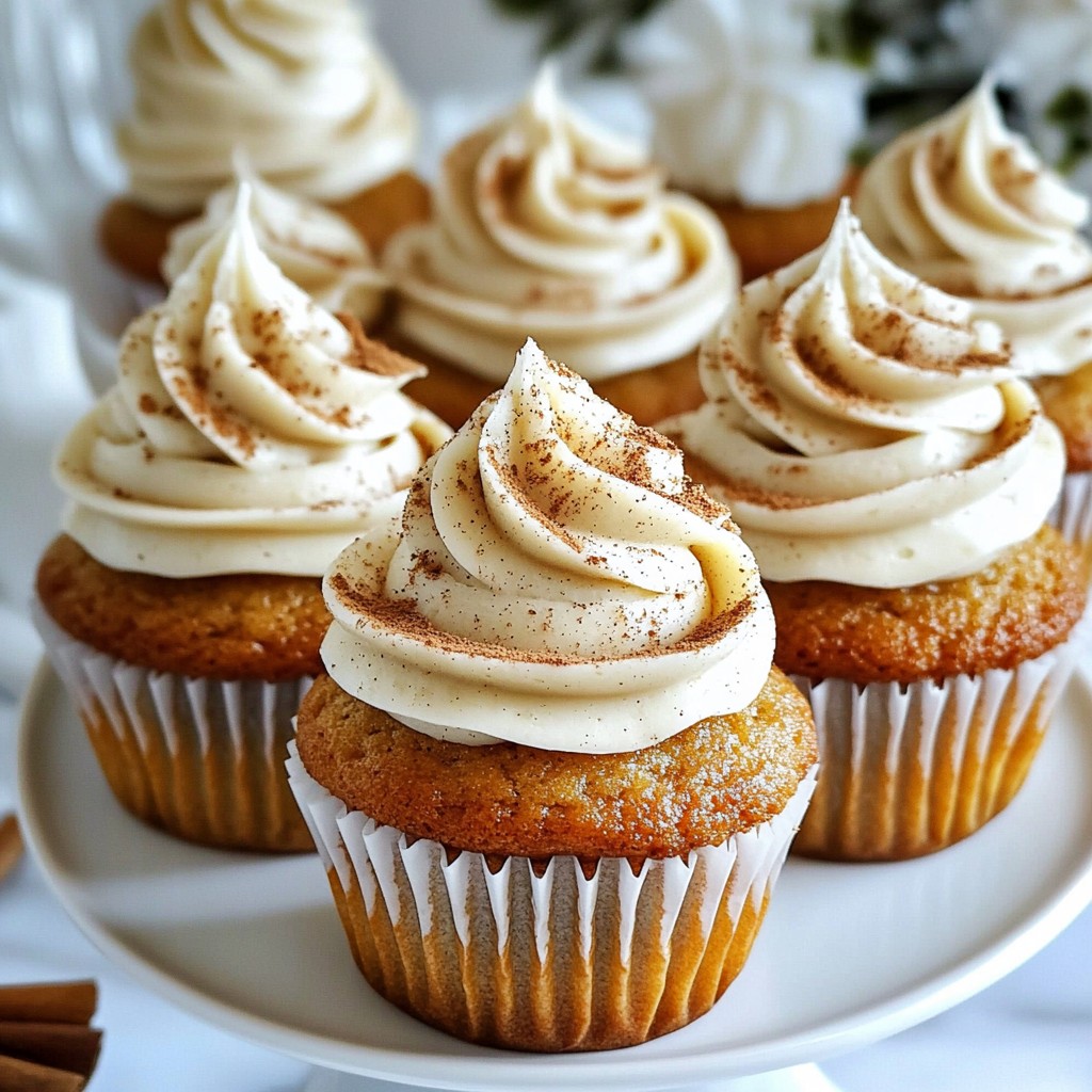 Gingerbread Latte Cupcakes Irresistible Holiday Treat