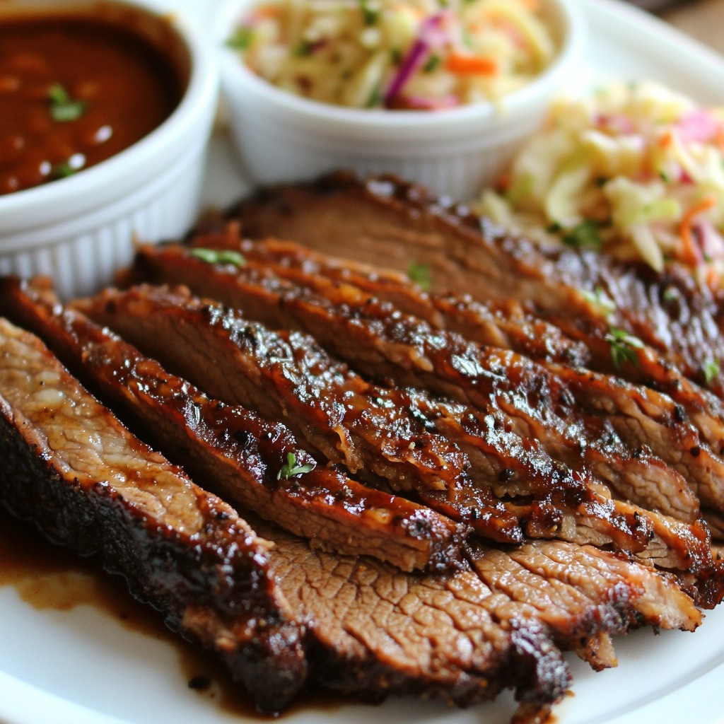 Slow-Smoked Barbecue Beef Brisket Flavor Explosion