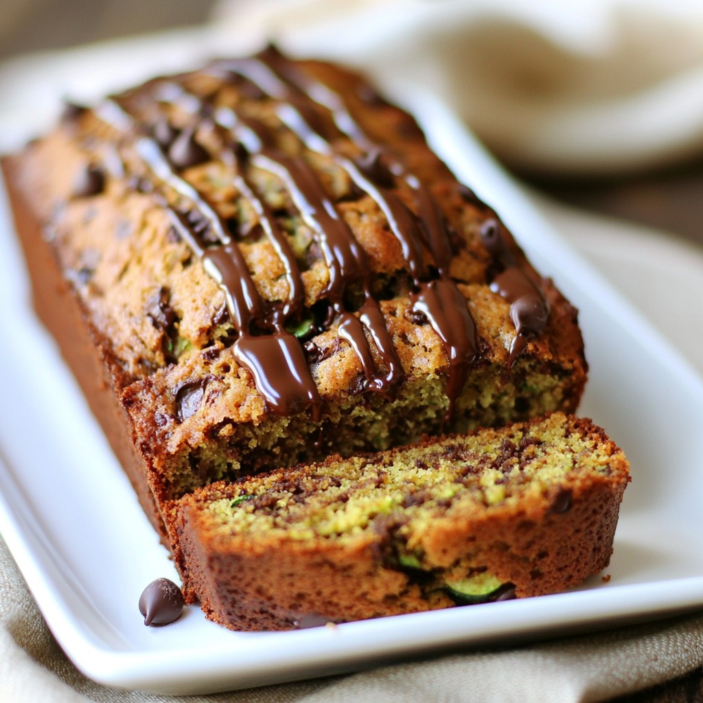 Chocolate Chip Zucchini Bread Tasty and Easy Recipe