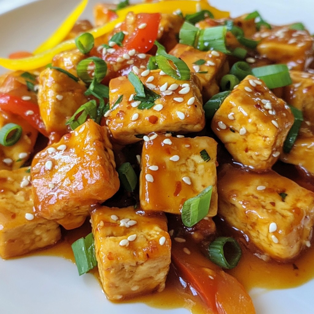 Orange Ginger Tofu Delightful and Healthy Recipe