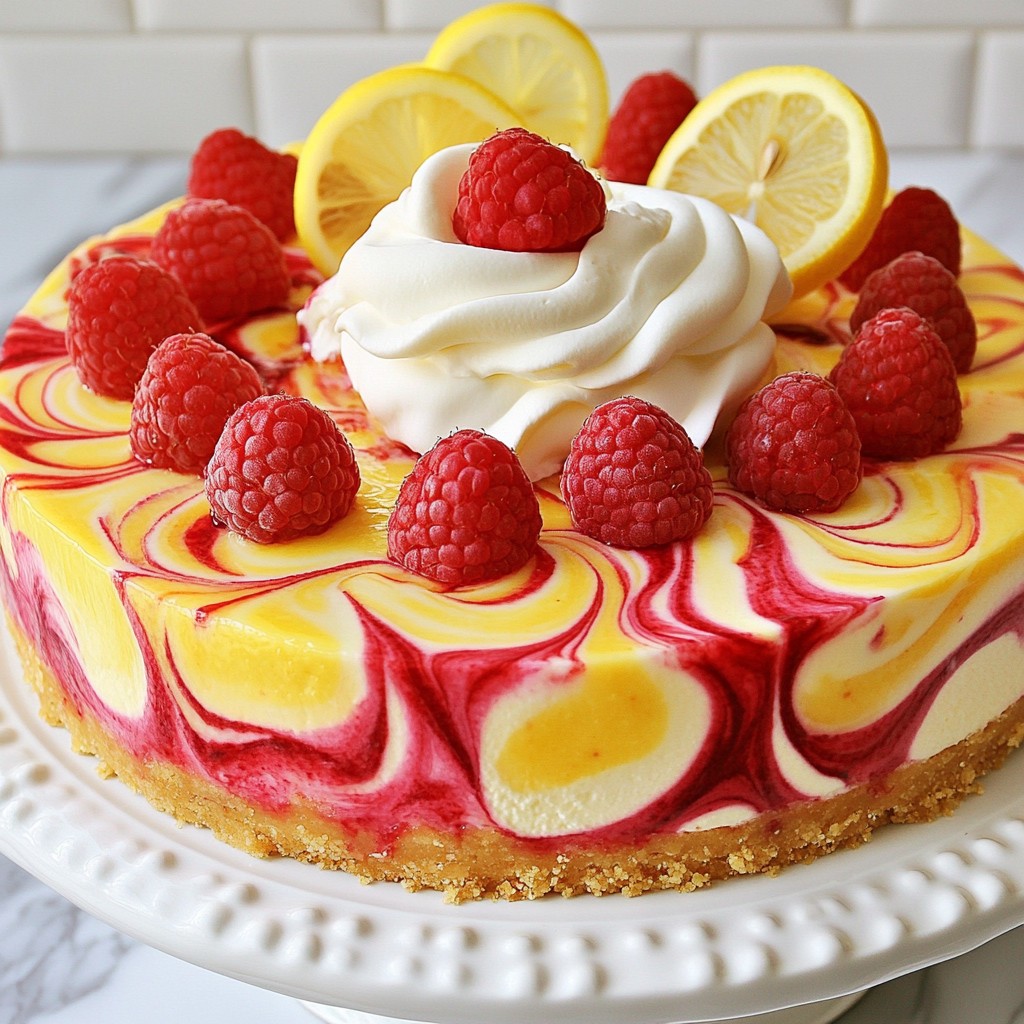 Raspberry Lemonade Cheesecake Fresh and Flavorful Treat