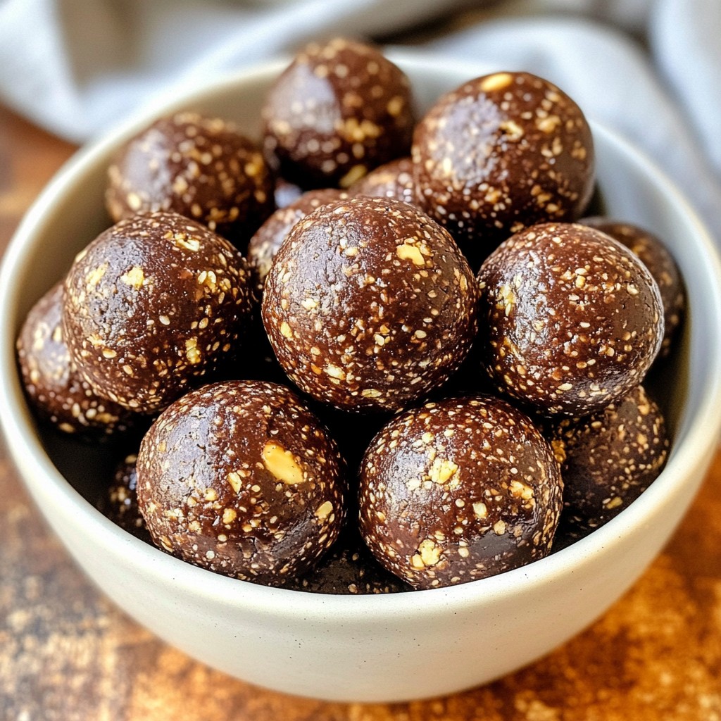 Chocolate Peanut Butter Energy Bites Simple Recipe