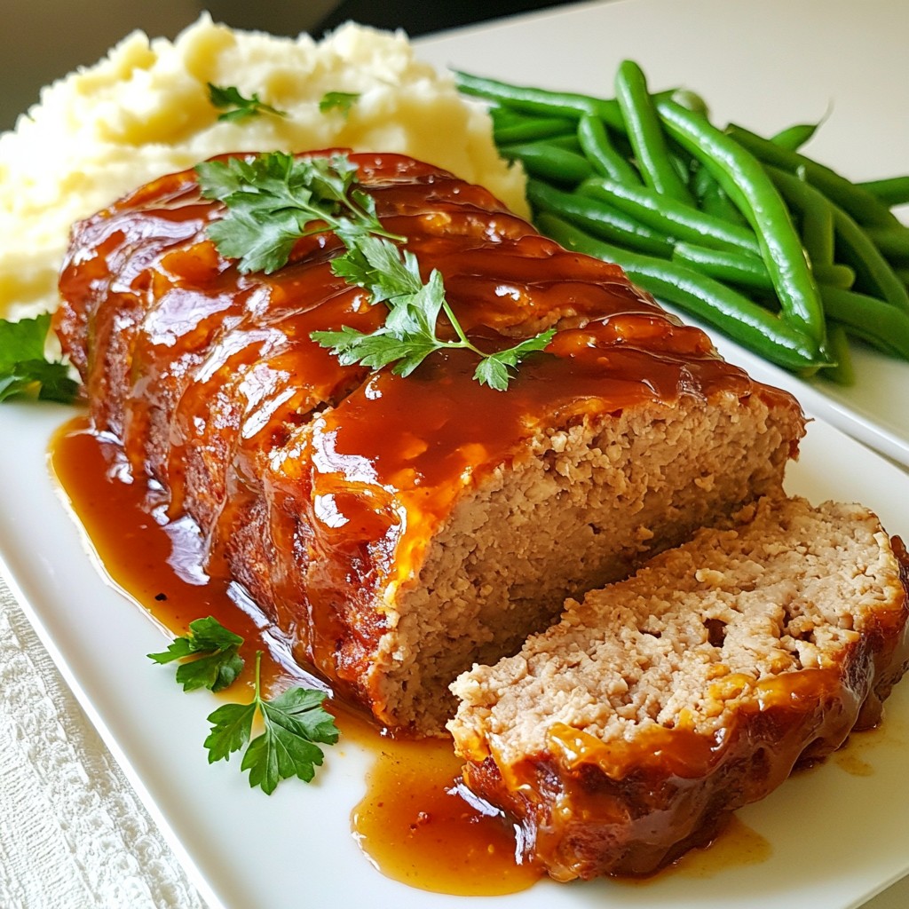 Maple Glazed Turkey Meatloaf Savory and Simple Recipe