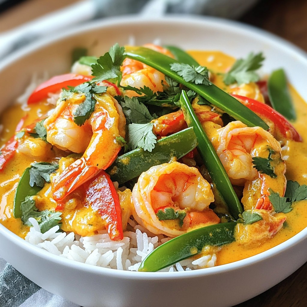 Coconut Shrimp Curry Flavorful and Easy Weeknight Meal