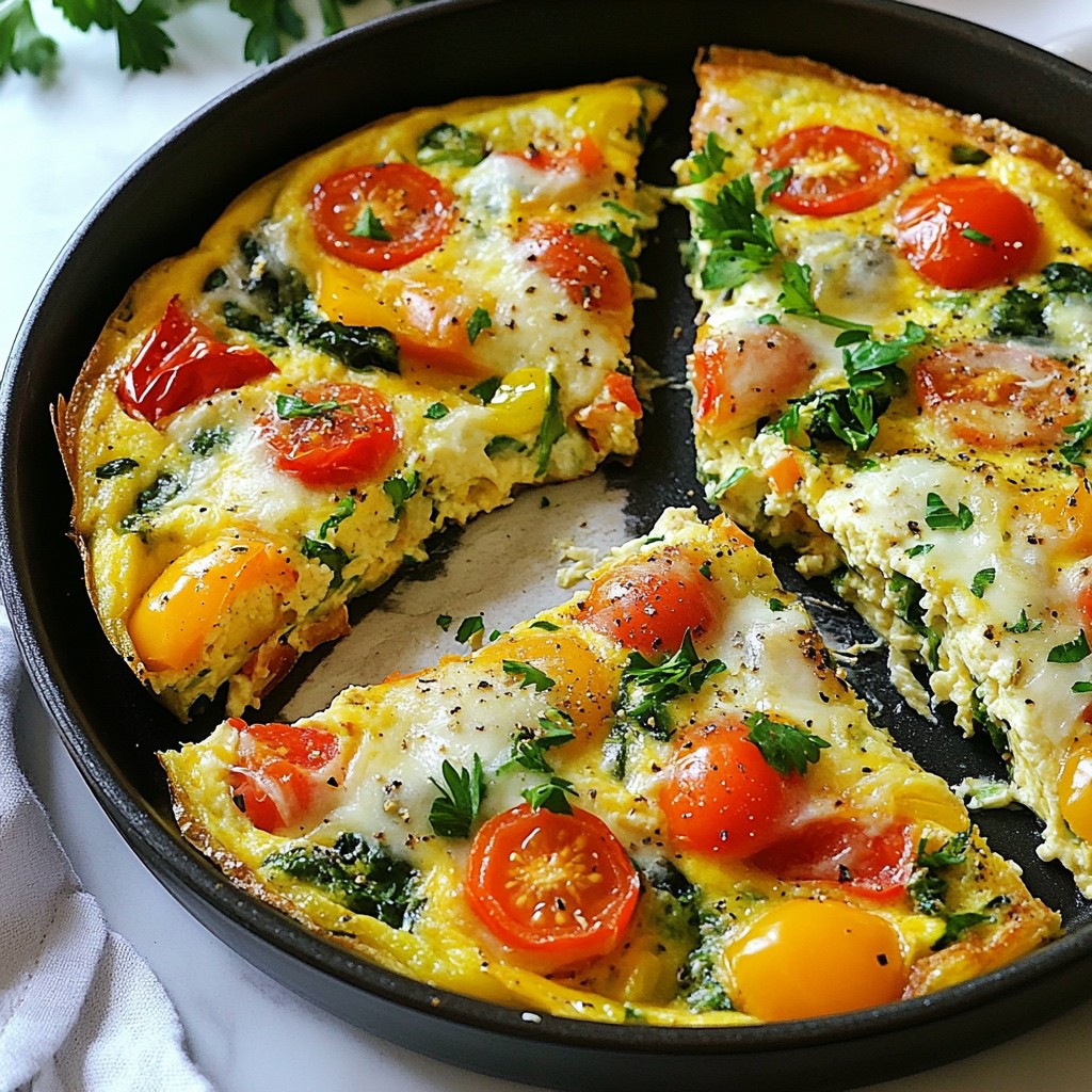 Veggie Breakfast Frittata Healthy and Tasty Morning Meal