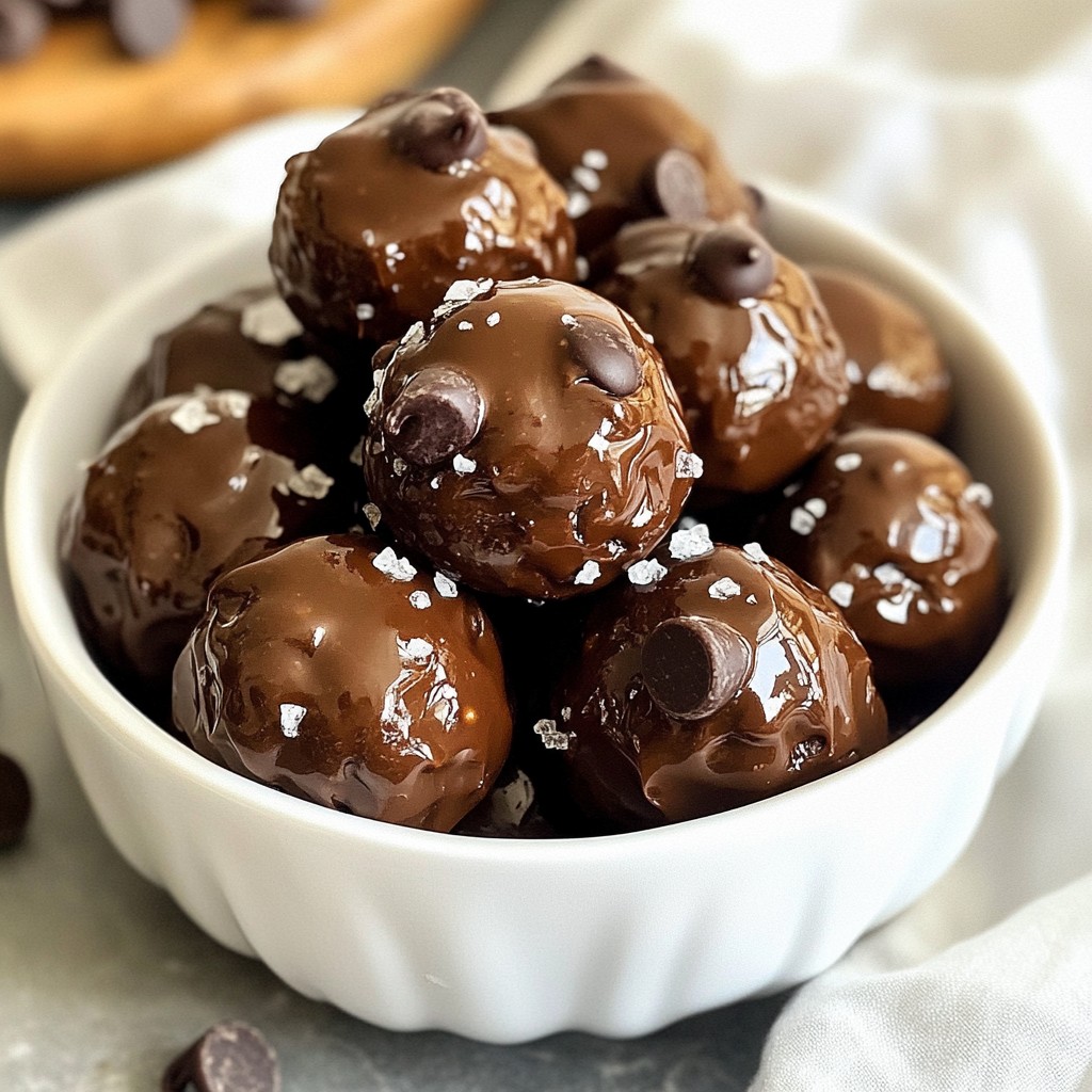 Chocolate Espresso Energy Bites for a Boost