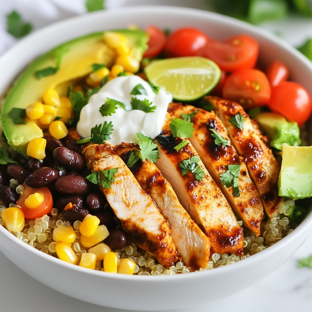 Chipotle Chicken Burrito Bowl Flavorful Meal Prep Guide