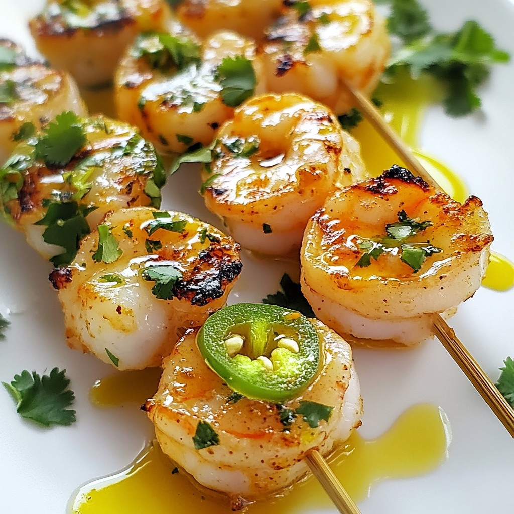 Jalapeño Lime Grilled Shrimp Tasty Summer Delight
