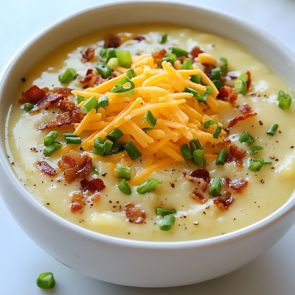 Loaded Baked Potato Soup Creamy and Comforting Delight